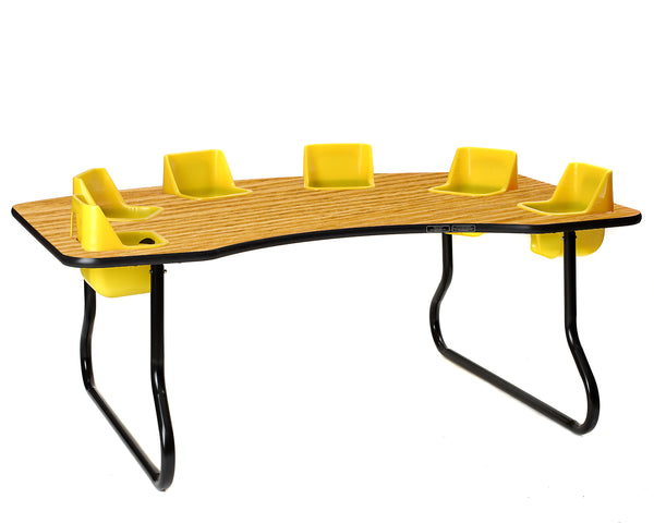 #39153 Toddler Tables 6-Seat Feeding Table