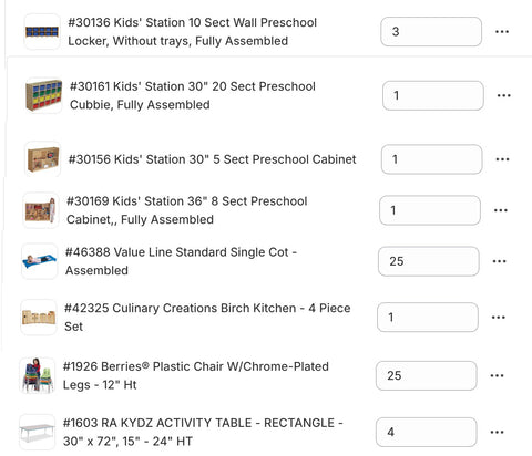 Kindergarten (5 yrs) 20 - 25 STUDENTS