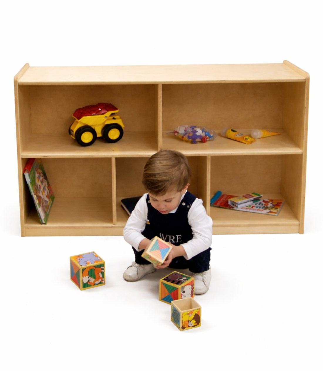 #30156 Kids' Station 30" 5 Sect Preschool Cabinet