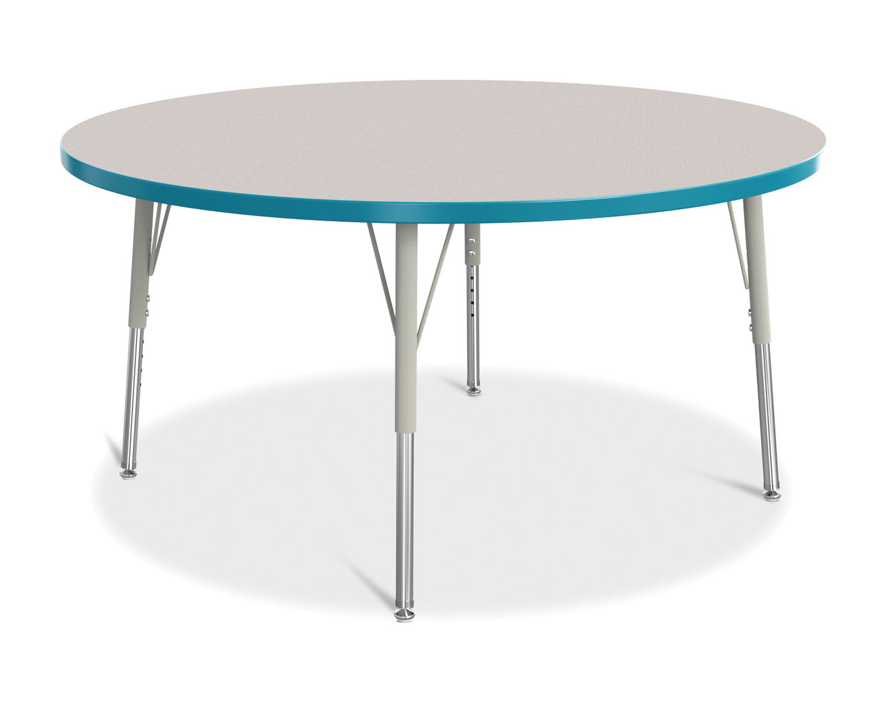#1619 RA  KYDZ ACTIVITY TABLE - ROUND - 48" DIAMETER, 15" - 24" HT