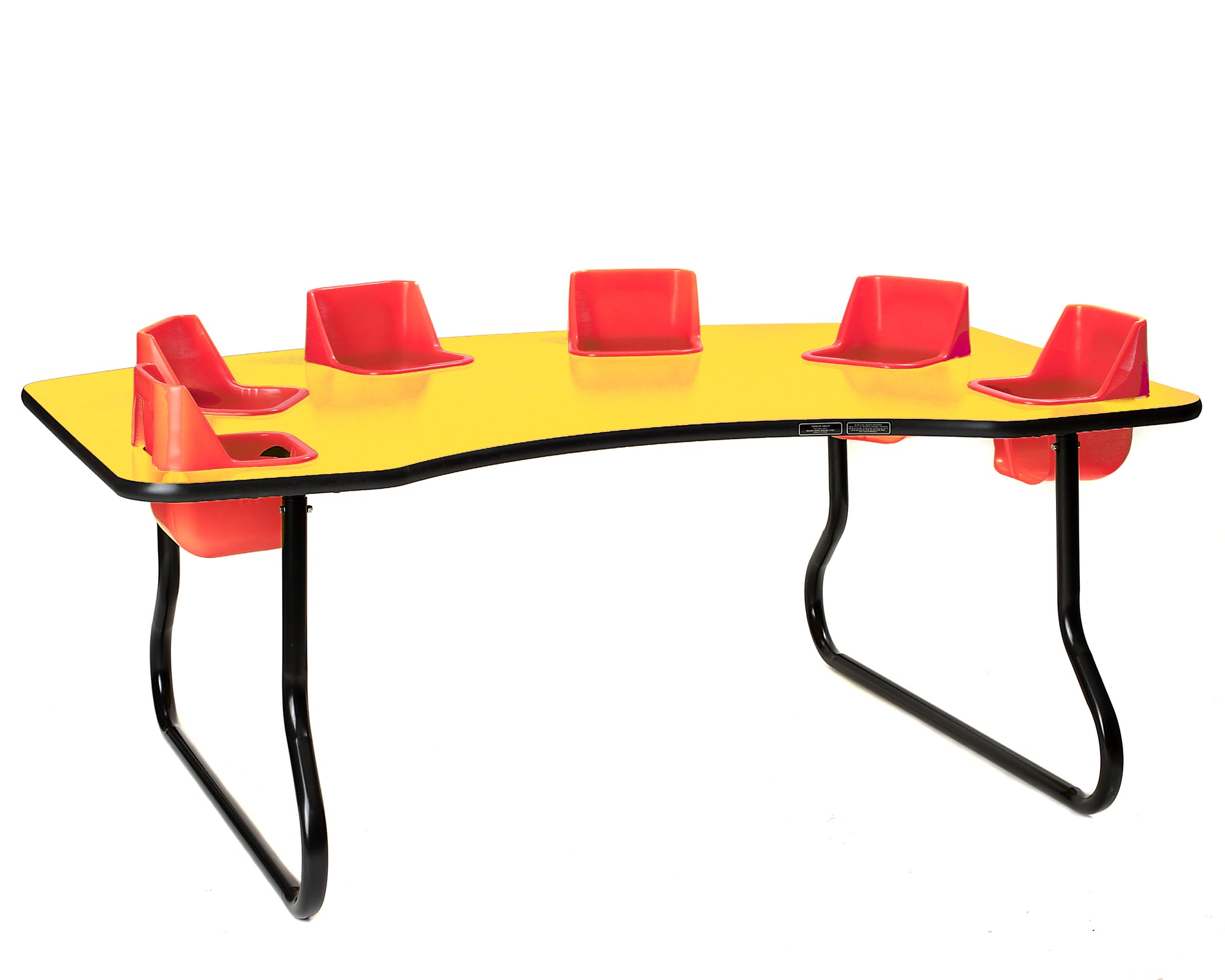 #39153 Toddler Tables 6-Seat Feeding Table