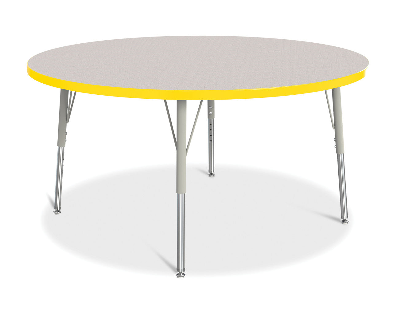#1619 RA  KYDZ ACTIVITY TABLE - ROUND - 48" DIAMETER, 15" - 24" HT