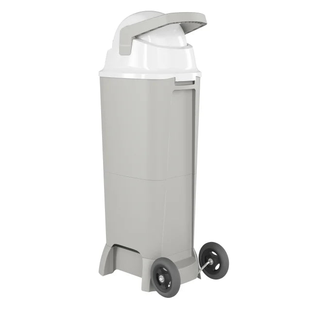 #59918 Foundations Premium Hands-Free Tall Diaper Pail with Wheels