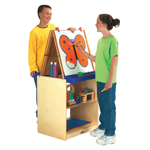 #142 Jonti-Craft® 2 Station Easel - School Age