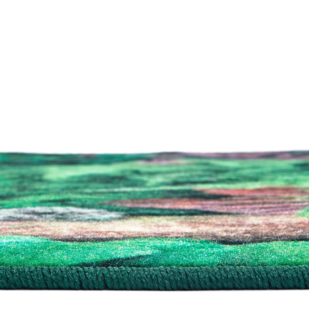 #59207 Alfombra rectangular de jungla real, 3 pies x 5 pies