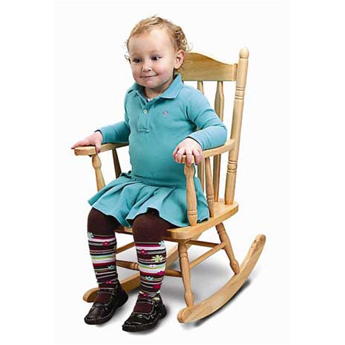 #39544 Hardwood Child Size Rocking Chair