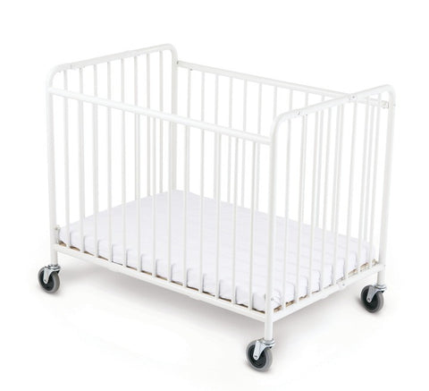 #18498 StowAway Folding Crib w/ 2" Foam Mattress Compact 40 x 25.5 x 39.5