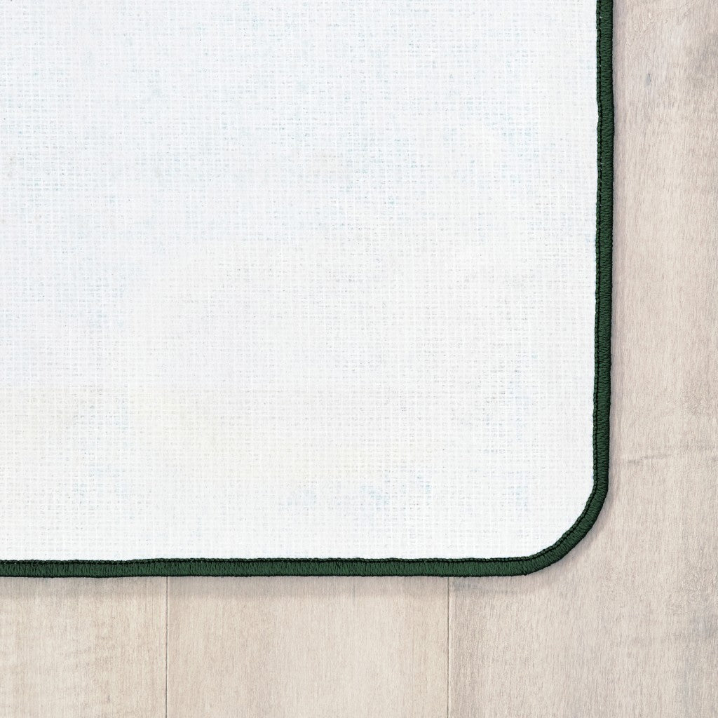 #59186 Alfombra rectangular de rayas Green Acres de 1,2 m x 1,8 m