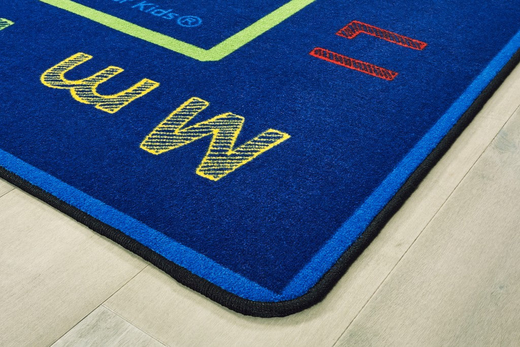 #59050 Chalk & Play Literacy, 6ft x 9ft Rectangle Rug