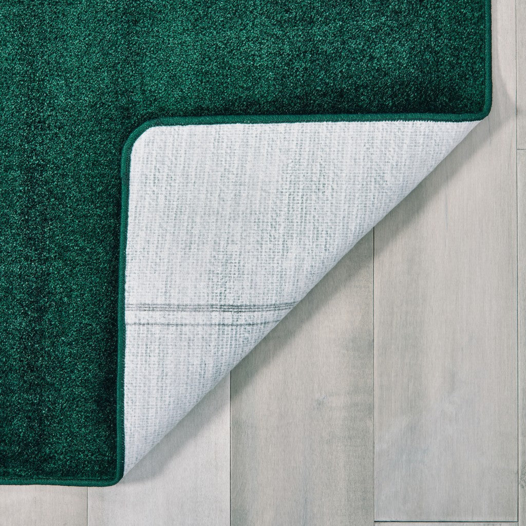 #11683 Mt. St. Helens Solids - Emerald, 6' x 9' Rectangle Rug