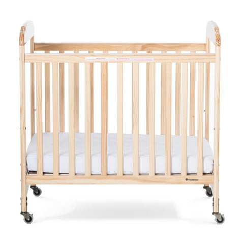 #44415 Next Gen Serenity® Fixed-Side Compact Clearview Crib - Natural