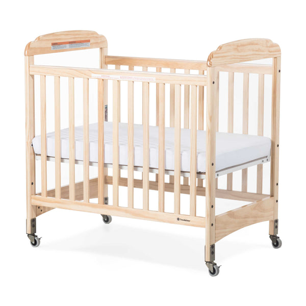 #44415 Next Gen Serenity® Fixed-Side Compact Clearview Crib - Natural