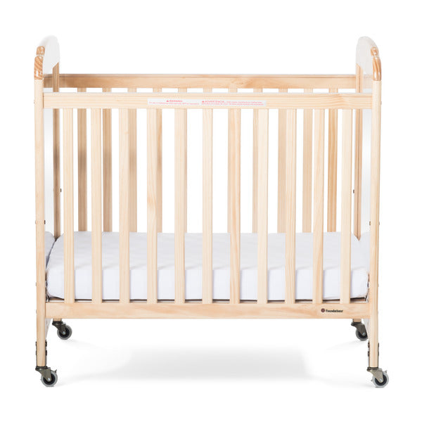 #44417 Next Gen Serenity® Fixed-Side Compact Mirror Crib - Natural