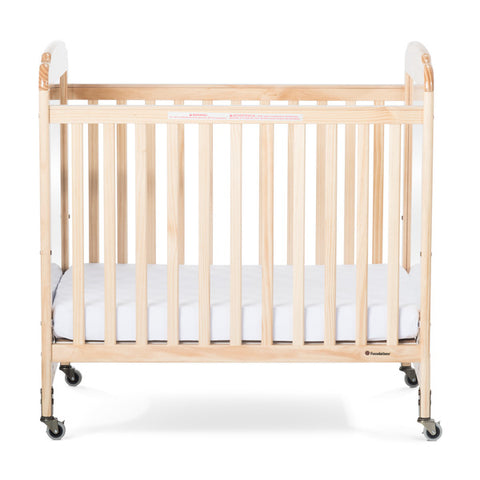 #44417 Next Gen Serenity® Fixed-Side Compact Mirror Crib - Natural