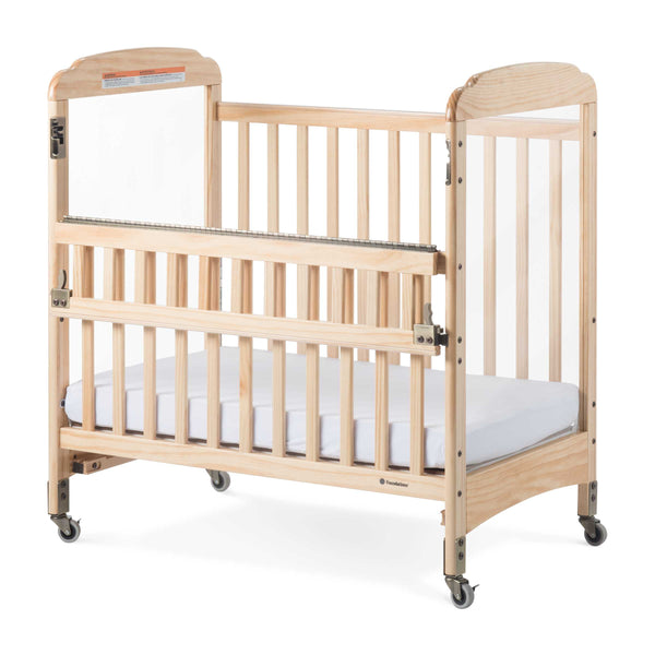 #44418 Next Gen Serenity® SafeReach® Compact Clearview Crib - Natural