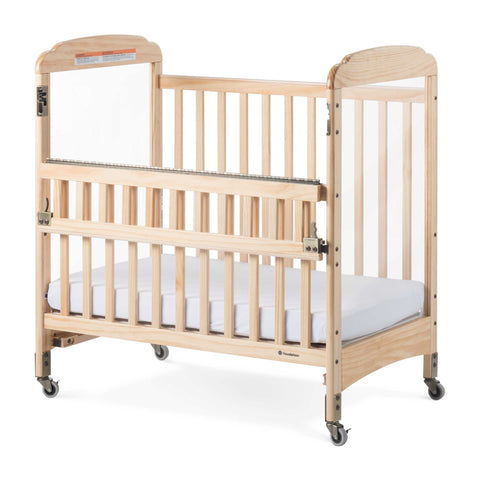 #44418 Next Gen Serenity® SafeReach® Compact Clearview Crib - Natural