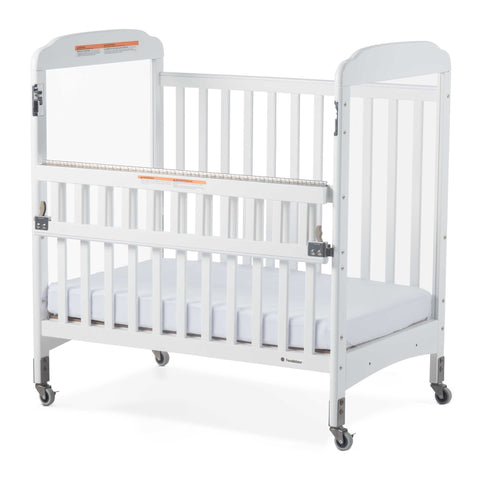 #44419 Next Gen Serenity® SafeReach® Compact Clearview Crib - White