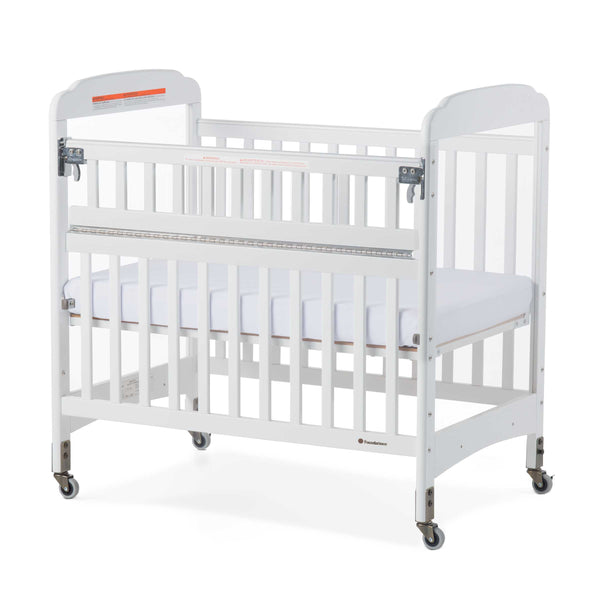 #44419 Next Gen Serenity® SafeReach® Compact Clearview Crib - White