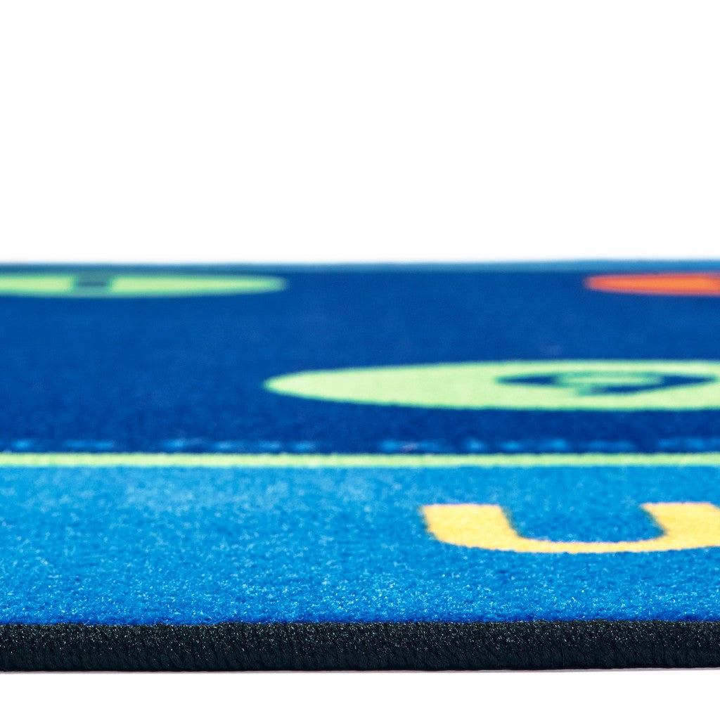 #59047 Basic Concepts Literacy Rug, 8ft x 12ft Rectangle