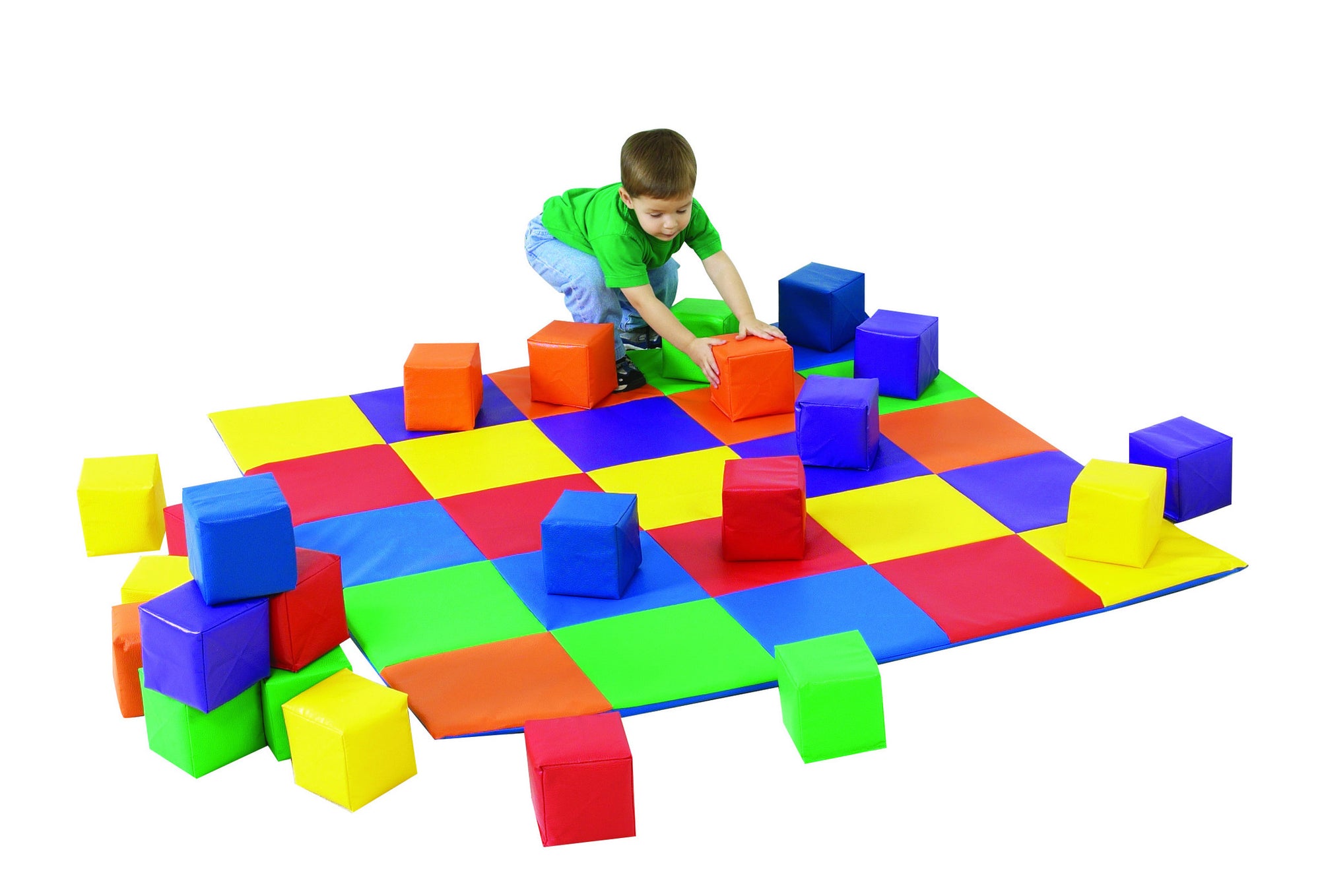 #8954 Juego de tapete y bloques a juego de Joey