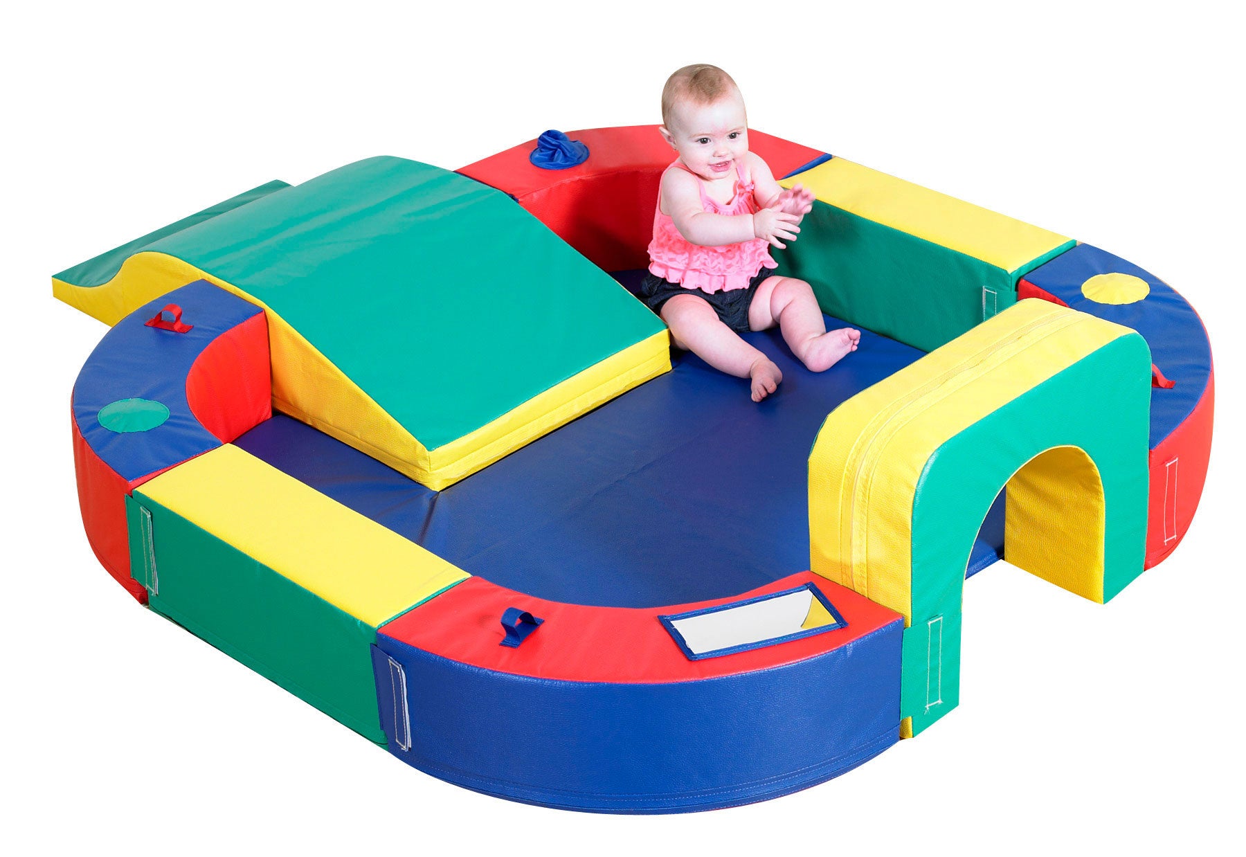 #9000 Playring With Tunnel & Slide