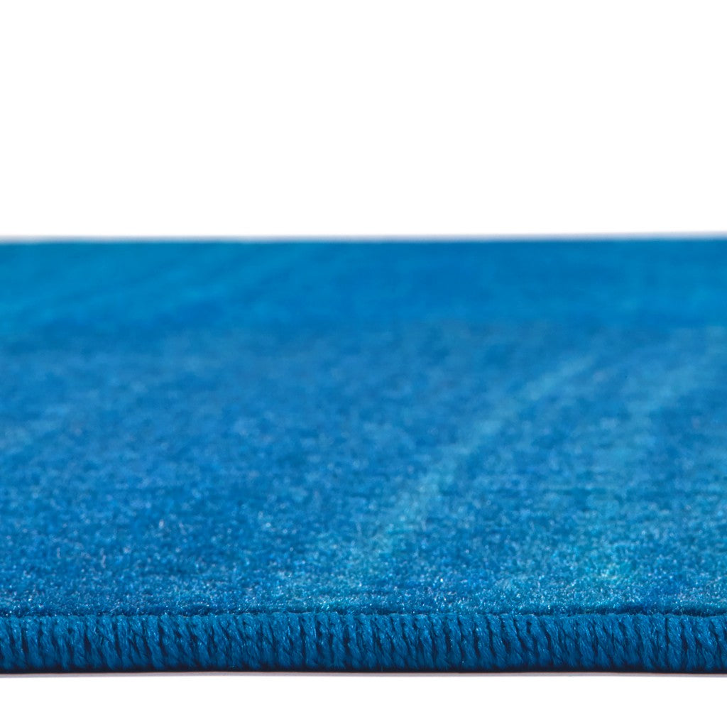 #59232 Water Stripes Blue, 4ft x 6ft Rectangle Rug