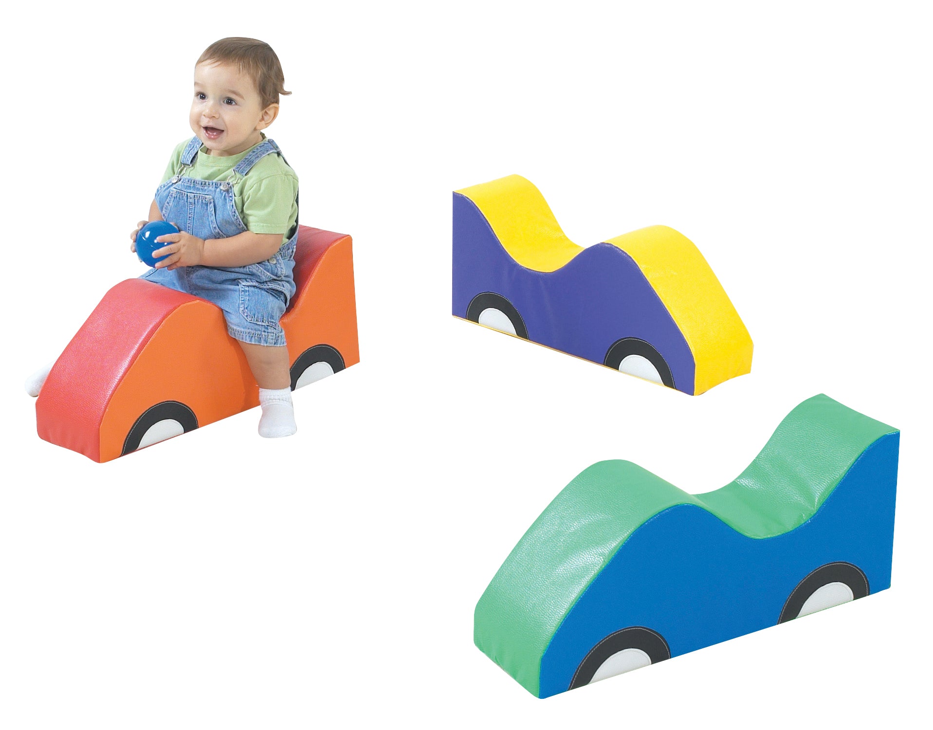 #9101 Mini Car Soft Rider Set de 3