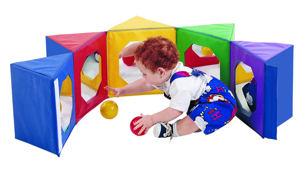 #9133 Multi-Image Mirror Pentagon