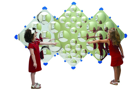 #9216 Diamond Bubble Wall Mirror