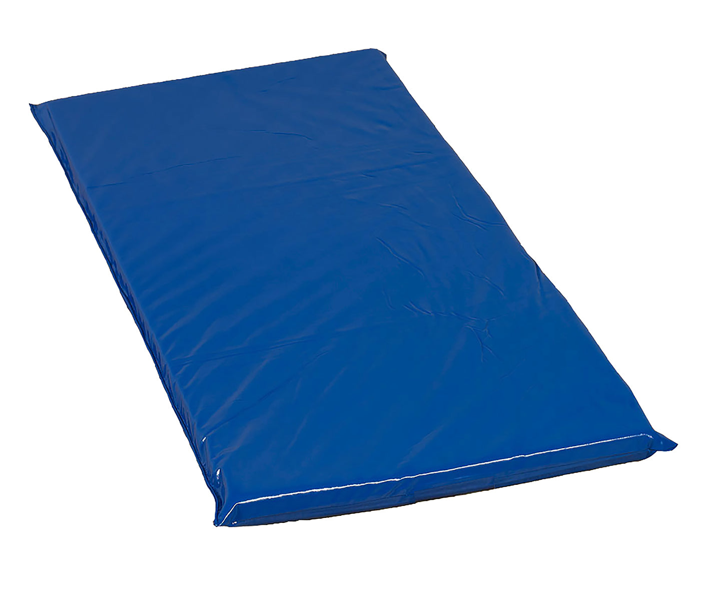 #48389 Tapete de descanso plano primario, 2" de grosor, 22" de ancho x 48" de largo, paquete de 5, azul