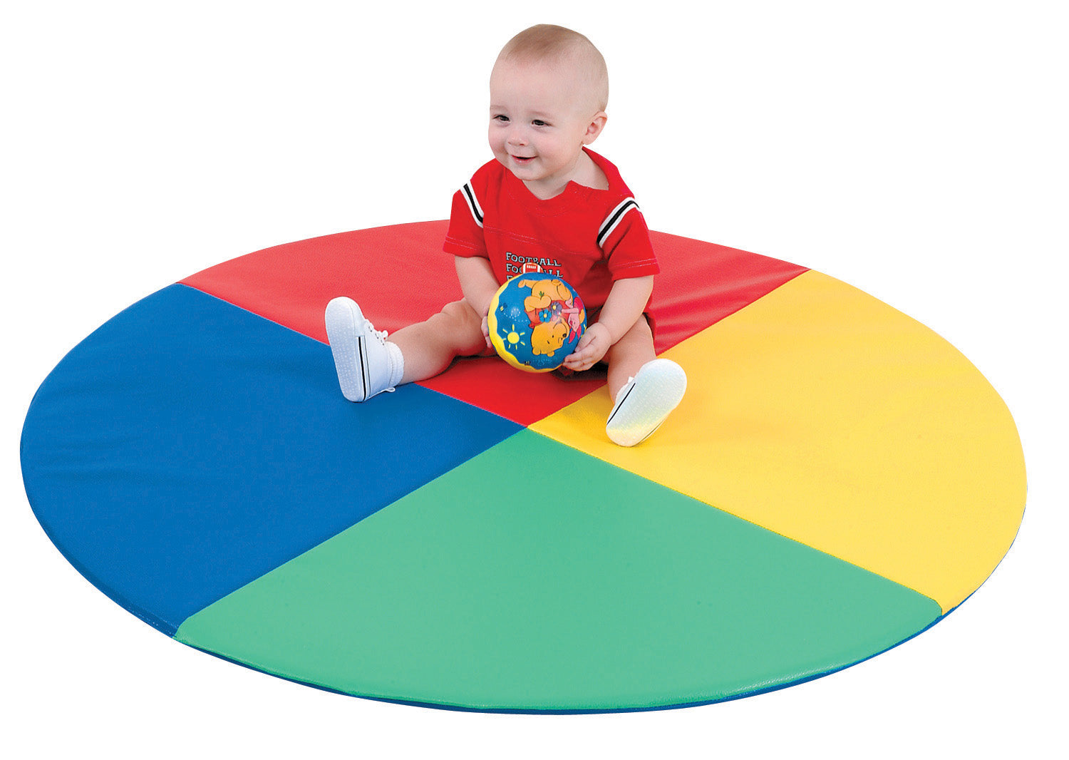 #9315 Four Color Pie Mat