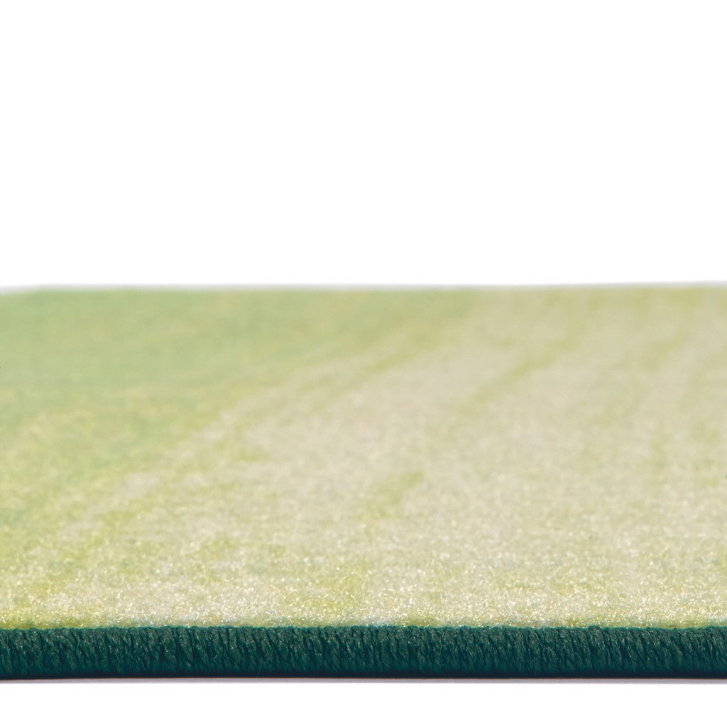 #59186 Alfombra rectangular de rayas Green Acres de 1,2 m x 1,8 m