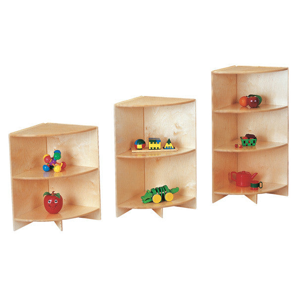 #1224 Jonti-Craft® Outside Corner Storage - Low