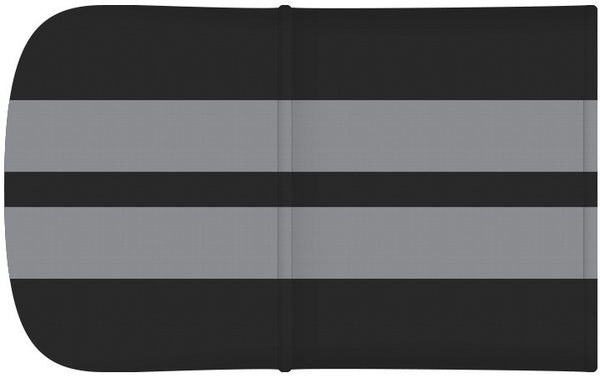 #18627 Gaggle® Parade™ 4 Roof, Black w/Gray Stripe