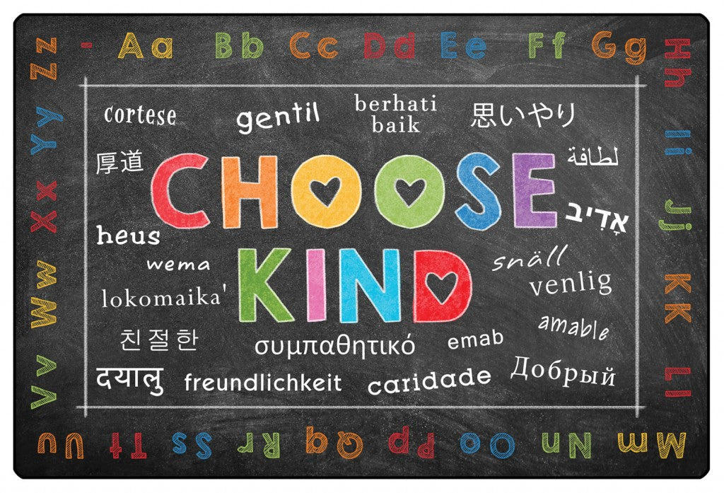 #59166 Choose Kind Rug, 6ft x 9ft Rectangle