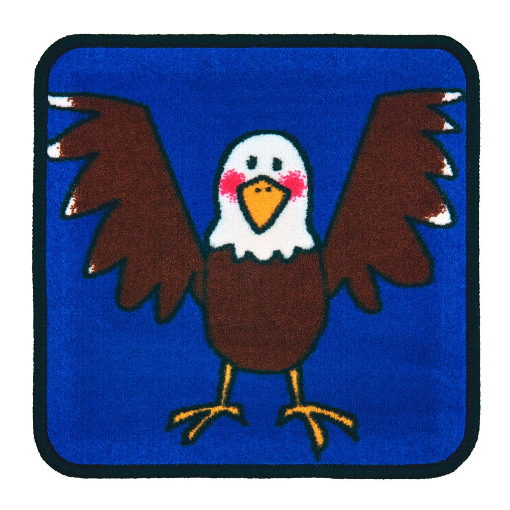 #59269 Kit de asientos de animales del zoológico, juego de 12, cuadrados de 16 pulgadas