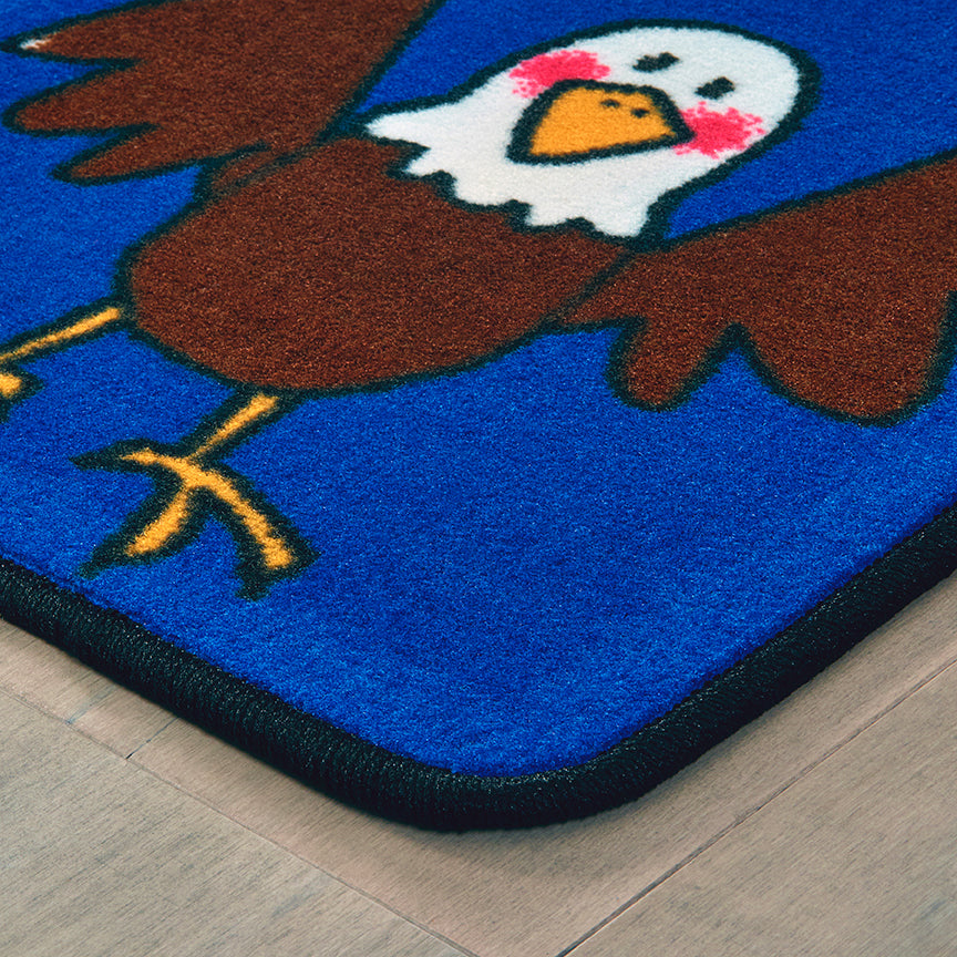 #59269 Kit de asientos de animales del zoológico, juego de 12, cuadrados de 16 pulgadas