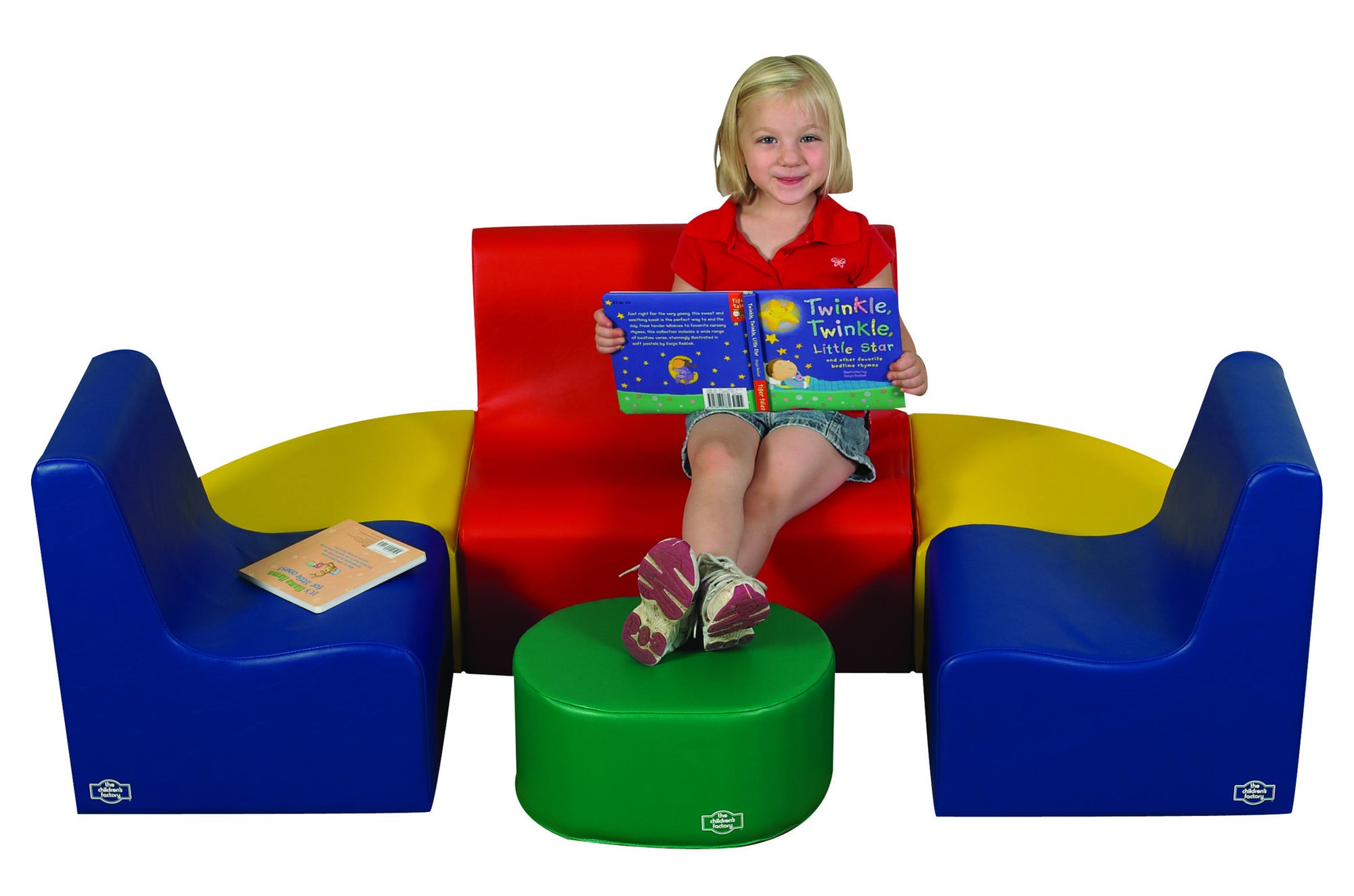 #9808 Juego de 6 piezas de contorno mediano para niños pequeños - Multi Primary