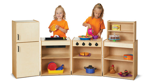 #1751 Young Time® Play Kitchen Set - 4 Pcs, Assembly Required