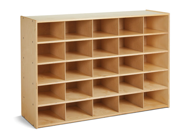 #1794 Young Time® 25 Tray Cubbie Storage - Without Trays, Assembly Required