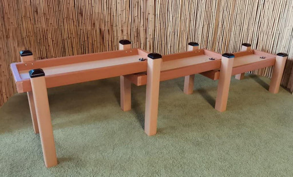 #44445 KSO-A4B2C2 Kids' Station Outdoor Water Works Sand/Water Trough - Surface Mount