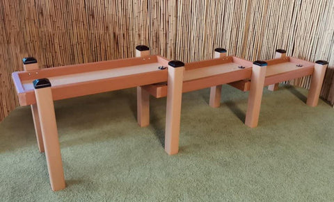 #44445 KSO-A4B2C2 Kids' Station Outdoor Water Works Sand/Water Trough - Surface Mount