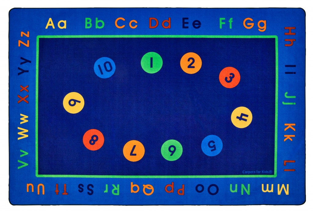 #59047 Basic Concepts Literacy Rug, 8ft x 12ft Rectangle