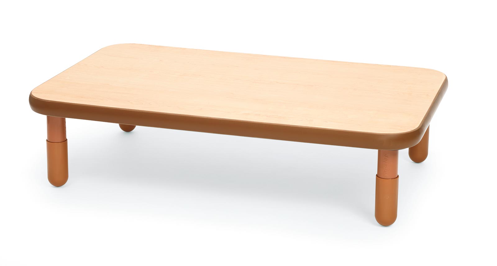 Mesa rectangular BaseLine n.° 45937 de 48 pulgadas de largo x 30 pulgadas de ancho -
 Madera natural con patas de 12 pulgadas