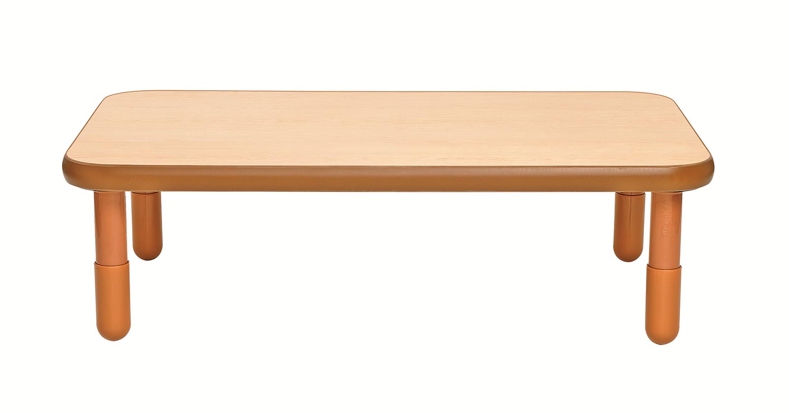 Mesa rectangular BaseLine n.° 45938 de 48 pulgadas de largo x 30 pulgadas de ancho -
 Madera natural con patas de 14 pulgadas