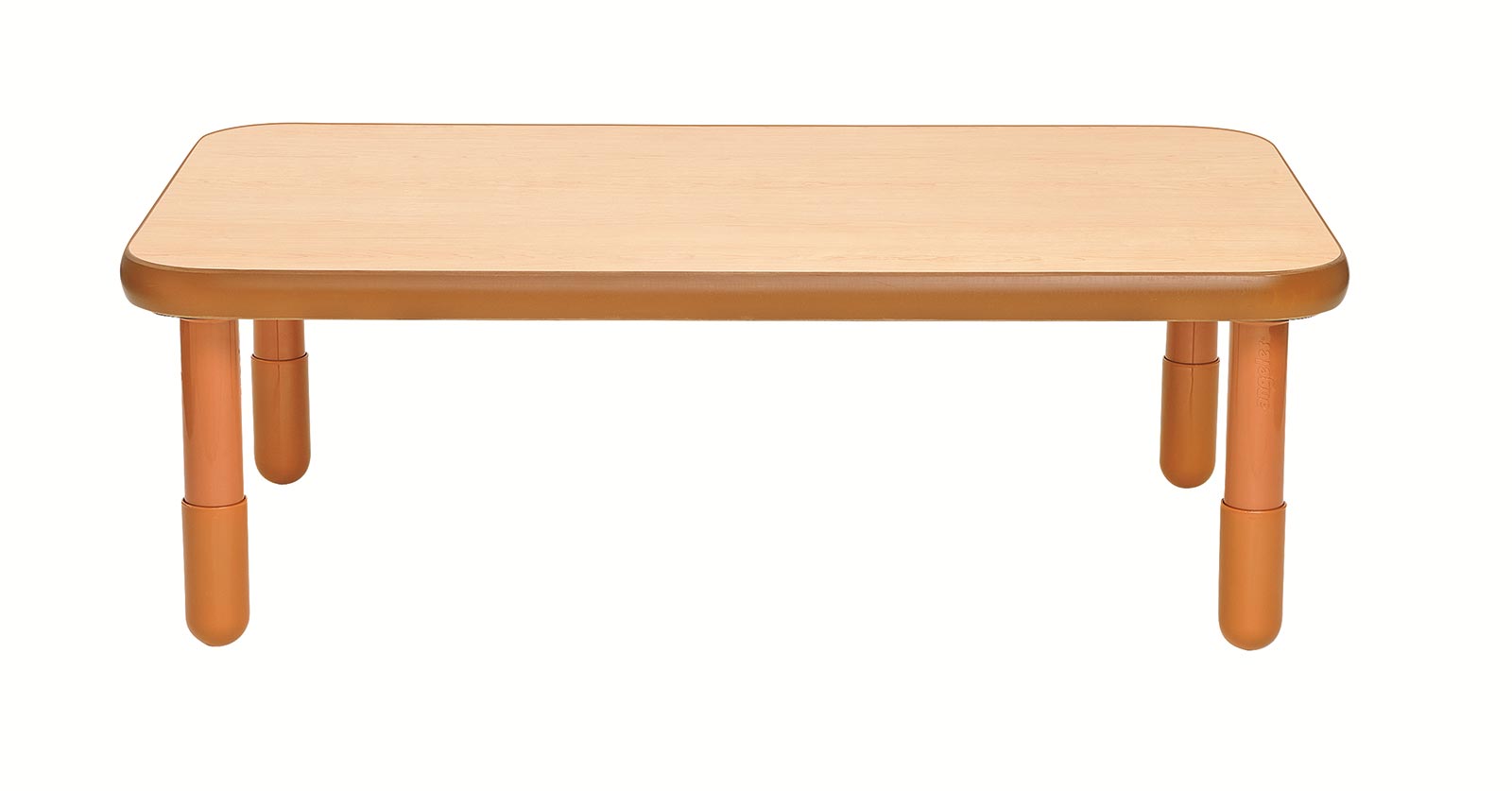 Mesa rectangular BaseLine n.° 45939 de 48 pulgadas de largo x 30 pulgadas de ancho -
 Madera natural con patas de 16 pulgadas