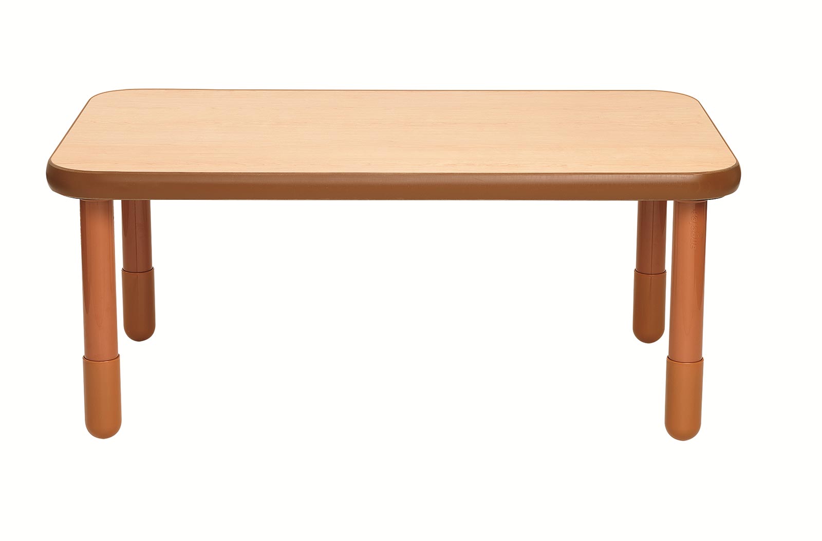 Mesa rectangular BaseLine n.° 45941 de 48 pulgadas de largo x 30 pulgadas de ancho -
 Madera natural con patas de 20 pulgadas