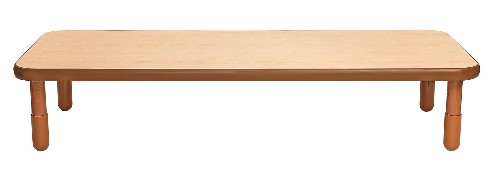 Mesa rectangular BaseLine n.° 46011 de 72 pulgadas de largo x 30 pulgadas de ancho -
 Madera natural con patas de 14 pulgadas de alto