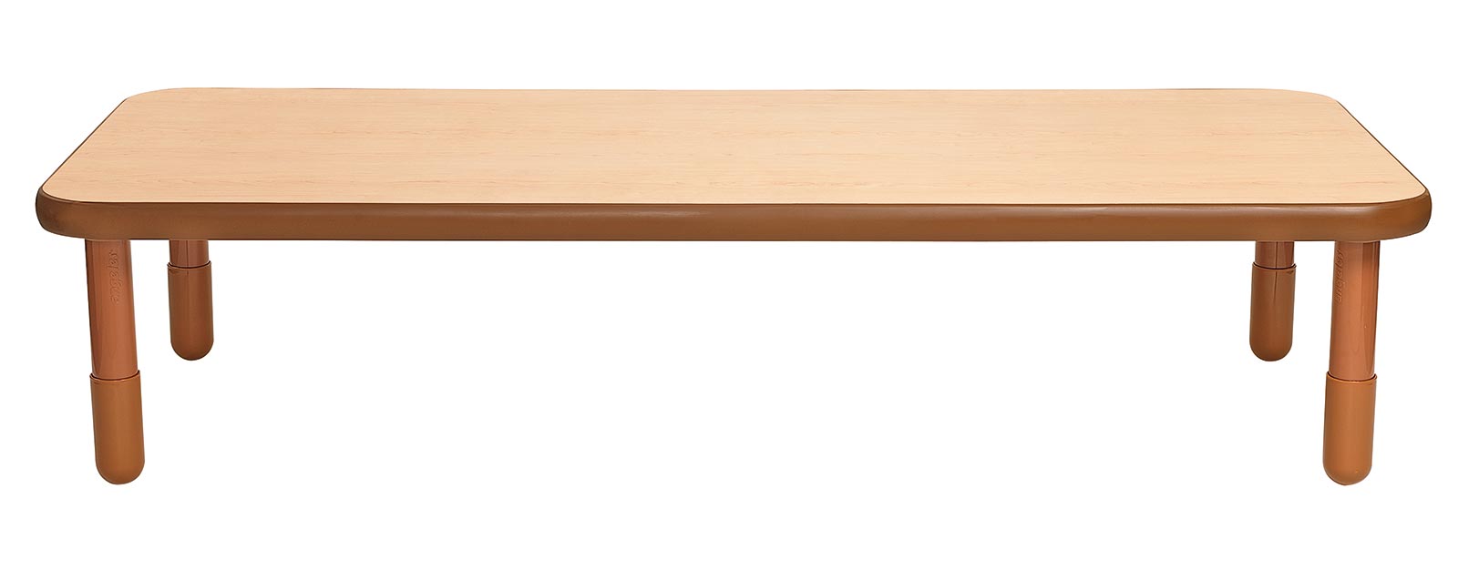 Mesa rectangular BaseLine n.° 46012 de 72 pulgadas de largo x 30 pulgadas de ancho
 Madera natural con patas de 16 pulgadas de alto