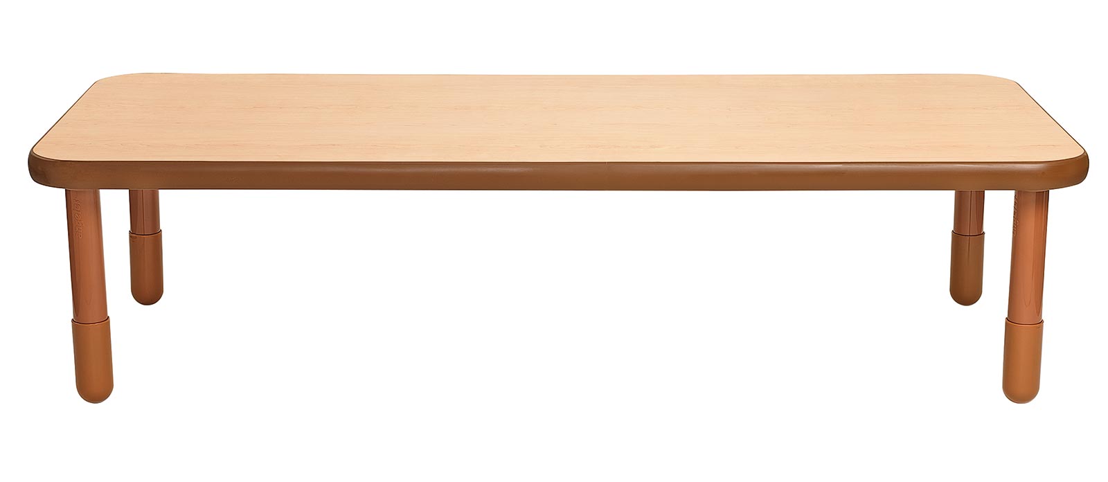 Mesa rectangular BaseLine n.° 46013 de 72 pulgadas de largo x 30 pulgadas de ancho
 Madera natural con patas de 18 pulgadas de alto